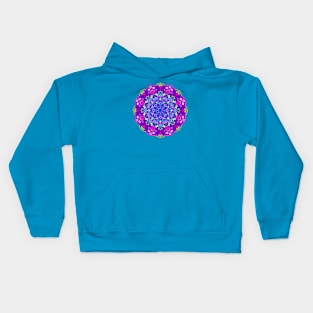 Vibrant Mandala Design Kids Hoodie